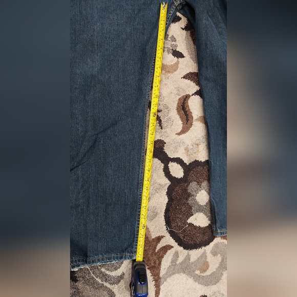 Levis 559 Jeans Relaxed Straight Leg Denim Blue Pants Dark Wash Men Size 48x28 - Picture 9 of 9